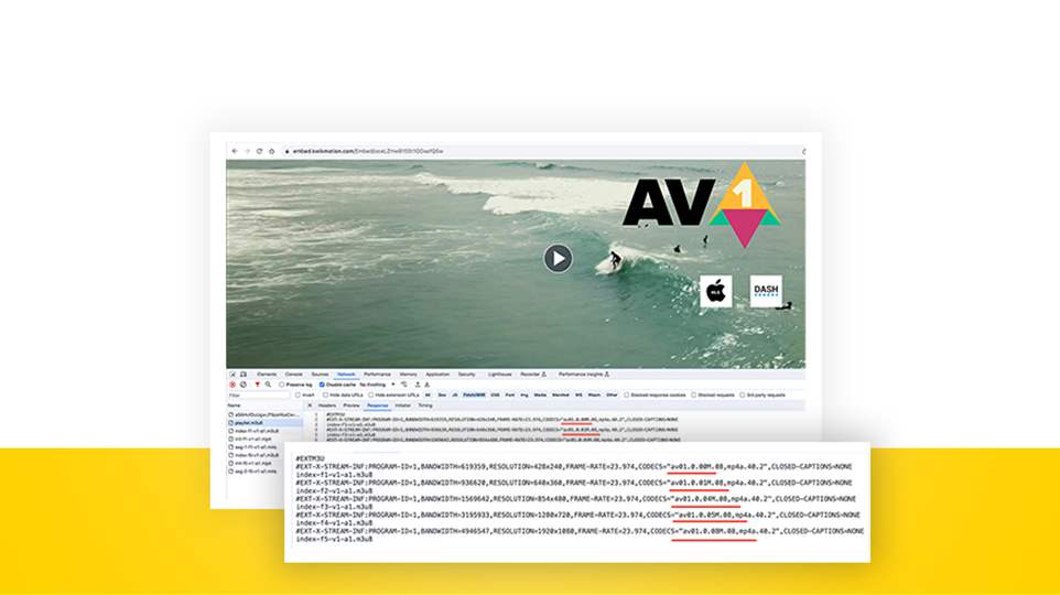 White Peaks Solutions Introduces AV1 Codec Video Playback Over HLS!